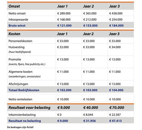 Indeling van het businessplan - sectie Producten of Diensten